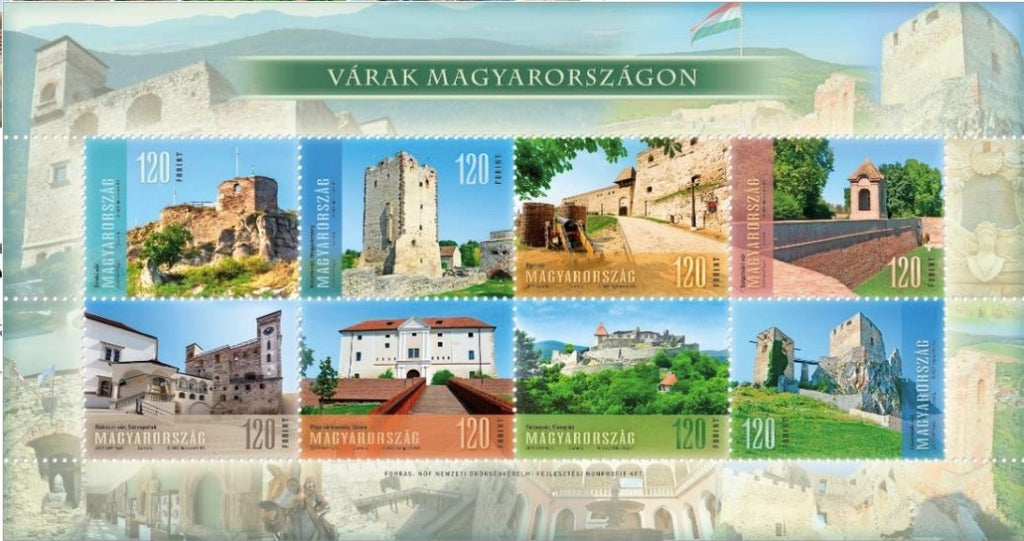 #4529 Hungary - Castles in Hungary M/S (MNH)