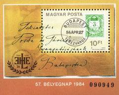 #2872A Hungary - 57th Stamp Day S/S (MNH)