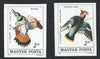 #2928-2931, C446-C447 Hungary - Audubon Birth Bicentenary, Birds Imperf (MNH)