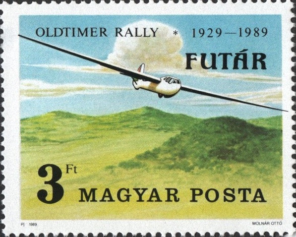 #3187-3188 Hungary - Gliders, Set of 2 (MNH)