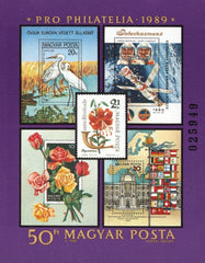 #3204 Hungary - Pro-Philatelia S/S (MNH)