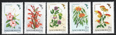#3278-3282 Hungary - Flowers of the Continents Type (MNH)