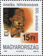 #3344-3345 Hungary - 1992 Europa: Discovery of America, 500th Anniv. (MNH)