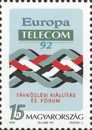 #3360 Hungary - Telecom '92 (MNH)