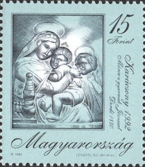 #3370 Hungary - 1992 Christmas (MNH)