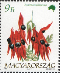 #3371-3374 Hungary - Flowers of the Continents Type of 1990 (MNH)