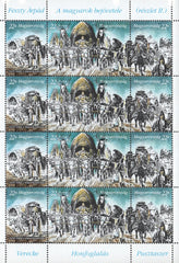 #3439a Hungary - Creation of Magyar Hungary, 1100th Anniv. M/S (MNH)