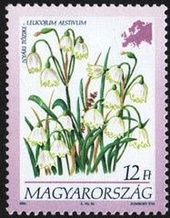 #3451-3454 Hungary - Flowers of the Continents Type of 1990 (MNH)