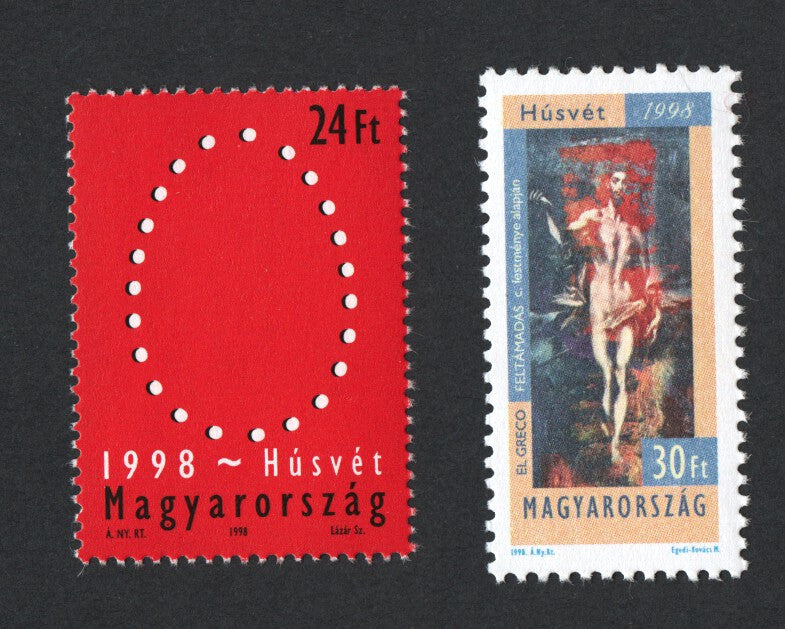 #3597-3598 Hungary - 1998 Easter (MNH)