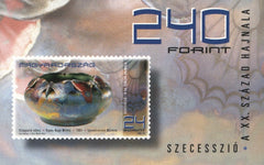 #3603 Hungary - Art Nouveau, Ceramics, Complete Booklet (MNH)