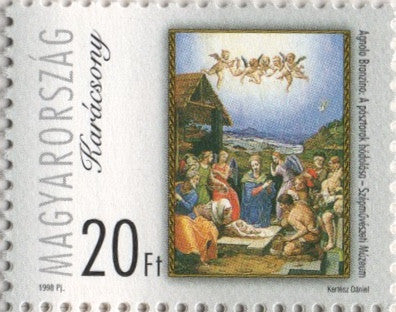 #3631-3632 Hungary - 1998 Christmas, Set of 2 (MNH)