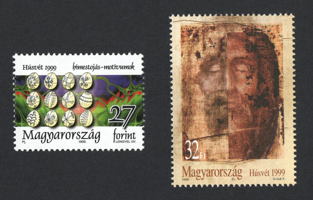 #3633-3634 Hungary - 1999 Easter (MNH)