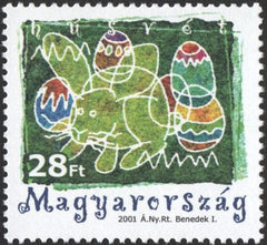 #3748 Hungary - 2001 Easter (MNH)