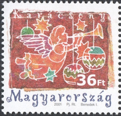 #3777 Hungary - 2001 Christmas (MNH)