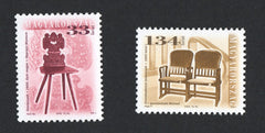 #3790-3791 Hungary - 2002 Furniture Type of 1999 (MNH)