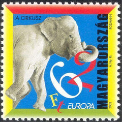 #3797 Hungary - 2002 Europa: Circus (MNH)