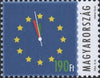 #3877-3878 Hungary - European Union Membership (Clock), Type of 2003 (MNH)