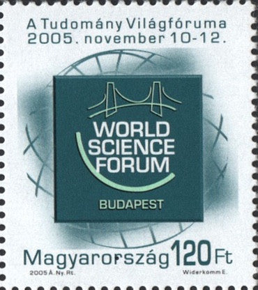 #3953 Hungary - 2005 World Science Forum, Budapest (MNH)
