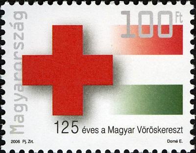 #4008 Hungary - Hungarian Red Cross, 125th Anniv. (MNH)