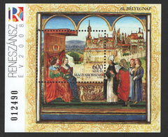 #4058 Hungary - 2008 Stamp Day S/S (MNH)