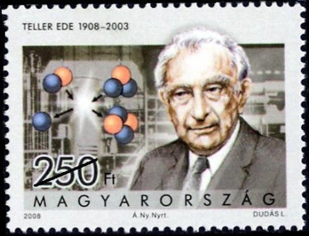 #4100 Hungary - Edward Teller, Nuclear Physicist (MNH)