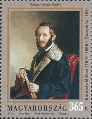 #4169 Hungary - Self-Portrait of Miklós Barabás (MNH)