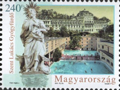 #4213-4214 Hungary - Health Tourism: Budapest Spas, Set of 2 (MNH)