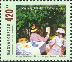 #4222 Hungary - Morning Sunshine, by Karoly Ferenczy (MNH)