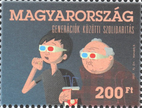 #4243 Hungary - Solidarity Between Generations (MNH)