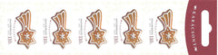 #4301a Hungary - 2013 Christmas, Booklet Pane of 5 (MNH)