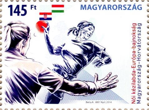 #4335 Hungary - European Women's Handball Championships (MNH)