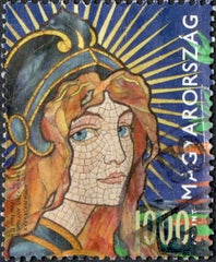 #4354 Hungary - Miksa Roth, Perf. Single Stamp (Used)
