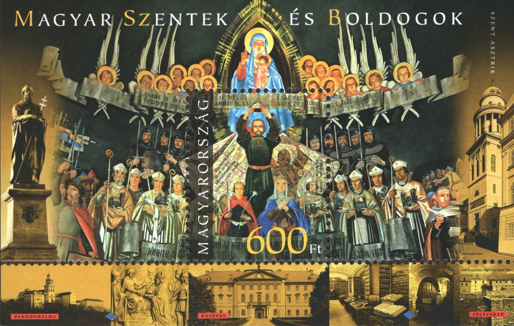 #4364 Hungary - 2015 Saints and Blesseds III - St. Astrik S/S