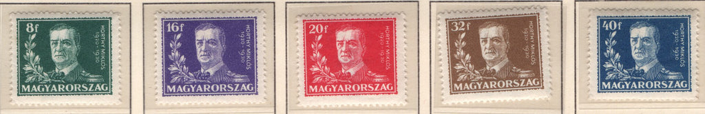 Nicholas Horthy #445-449 Hungary - Admiral Nicholas Horthy (MLH) – Eastern Europe ...