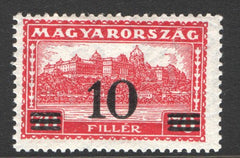 #480 Hungary - No. 421 Surcharged (MNH)