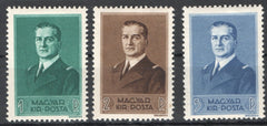#525-527 Hungary - Admiral Horthy (MNH)