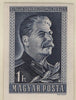 #864-866 Hungary - Joseph V. Stalin, Imperf (MNH)