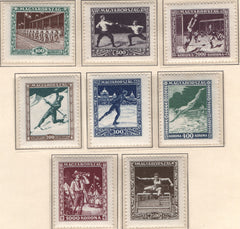 #B80-B87 Hungary - Sports (MNH)