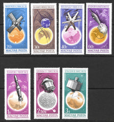 #C253-C259 Hungary - Space Achievements (MNH)