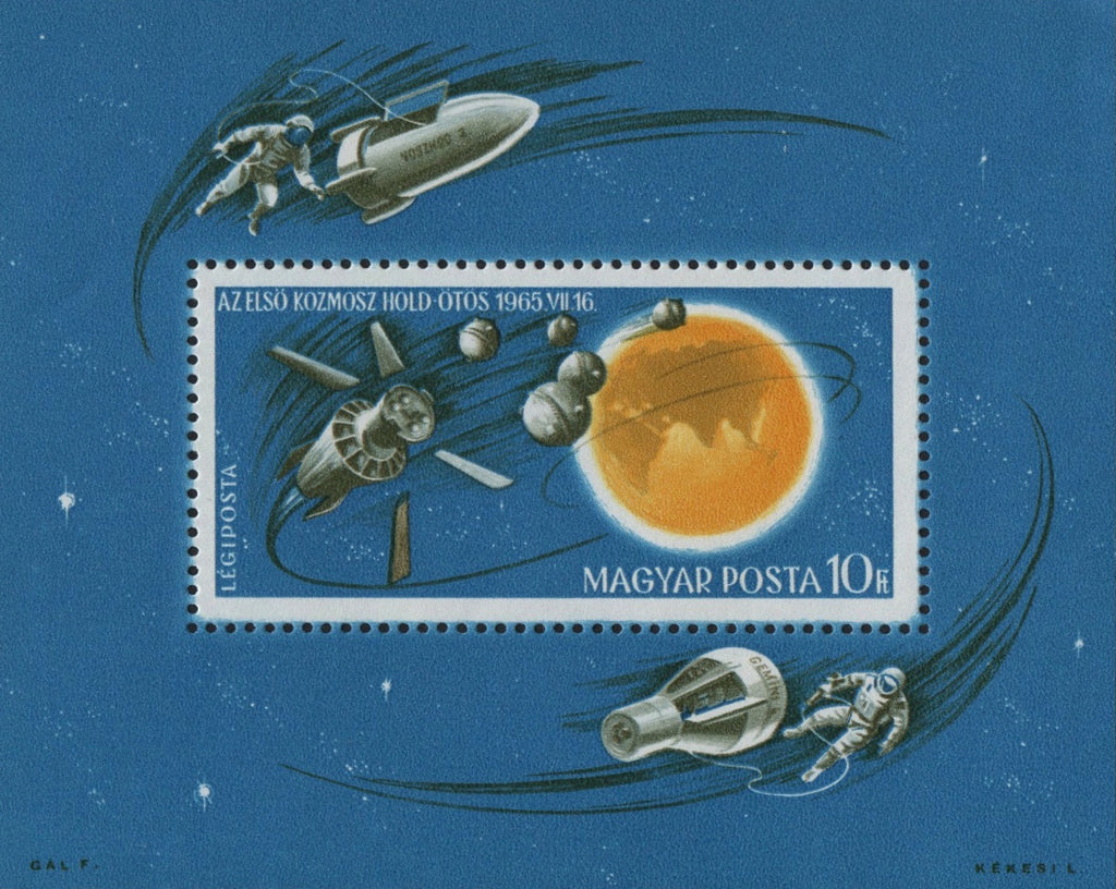 #C260 Hungary - New Achievements in Space Research S/S (MNH)