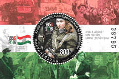 #4406 Hungary - 2016, 1956 Hungarian Revolution and Freedom Fight S/S (MNH)