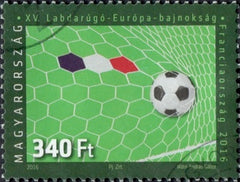 #4386 Hungary - 2016 European Soccer Championships, France (Used)