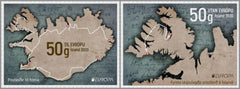 Iceland - 2020 Europa: Ancient Postal Routes, Set of 2 (MNH)