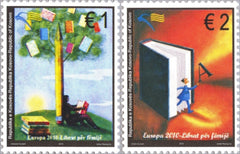#143-144 Kosovo - 2010 Europa: Children's Books (MNH)