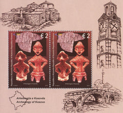#294 Kosovo - Archaeological Artifacts S/S (MNH)