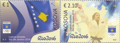 #308-309 Kosovo - 2016 Summer Olympics, Rio de Janeiro (MNH)