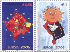 #43-44 Kosovo - 2006 Europa: Integration, Set of 2 (MNH)