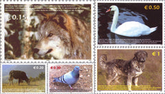 #45-49 Kosovo - Fauna (MNH)