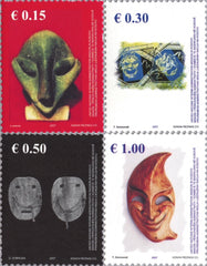 #79-82 Kosovo - Masks (MNH)