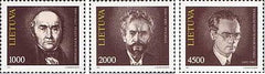#446-448 Lithuania - Famous Lithuanians (MNH)